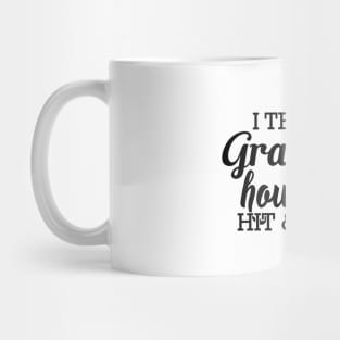 Baseball softball Grandma - I teach my grand kids how to hit and steal Mug